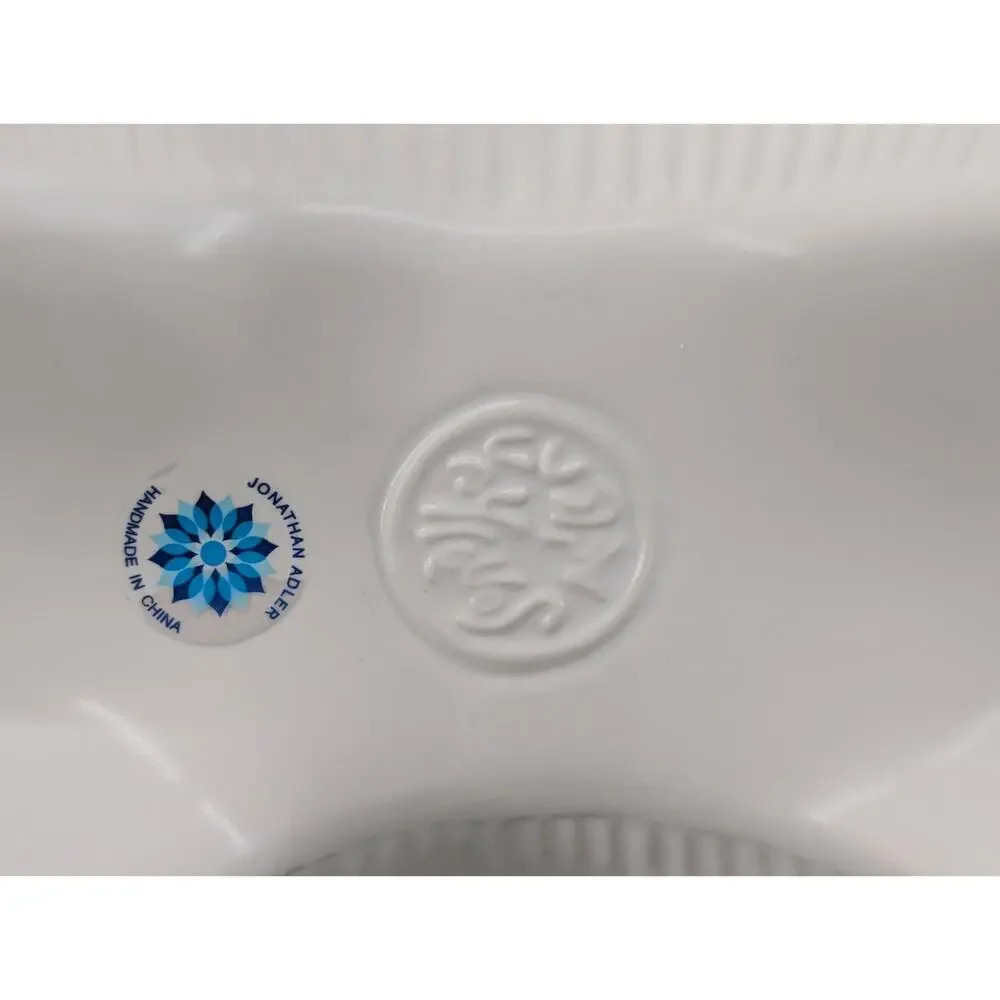 Jonathan Adler Elephant Menorah White NEW